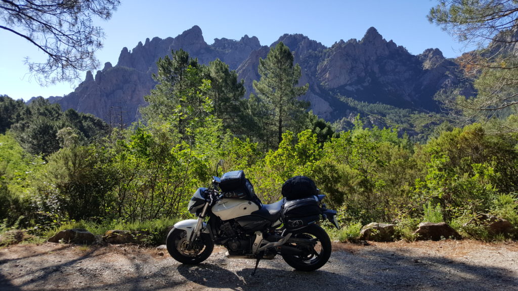 Aiguilles de Bavella - Motorcycle touring in Corsica